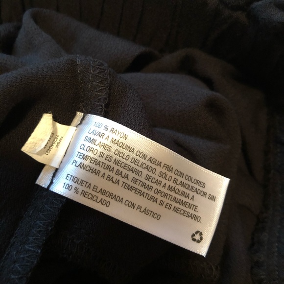 Black dressy pilazzo pants xhilaration - Picture 4 of 5